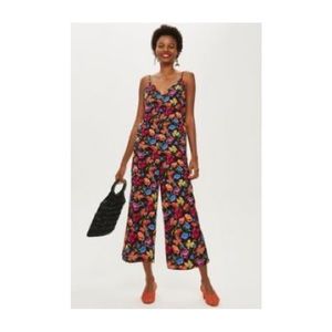 NWT Topshop Floral Print Jumpsuit Sz 6